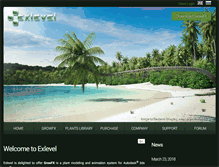 Tablet Screenshot of exlevel.com